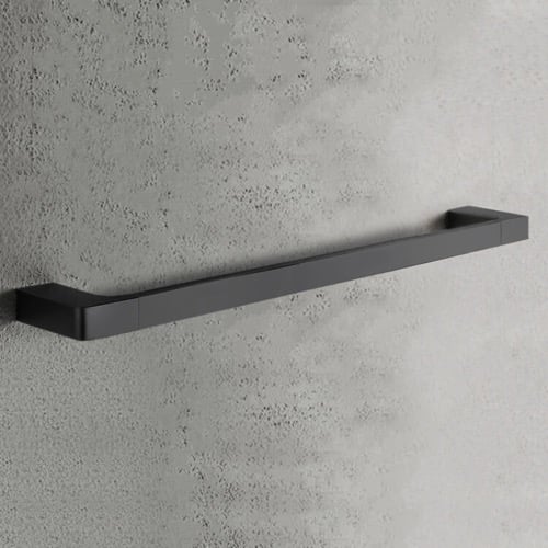 Towel Bar, 18 Inch, Matte Black Gedy PI21-45-14